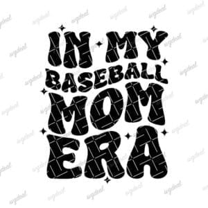 In My Baseball Mom Era Svg
