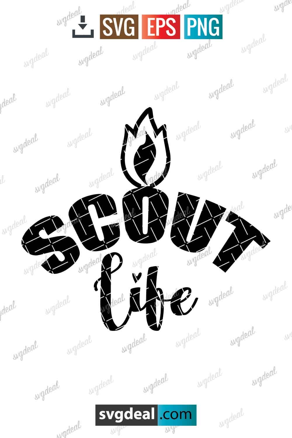 Scout Life Svg