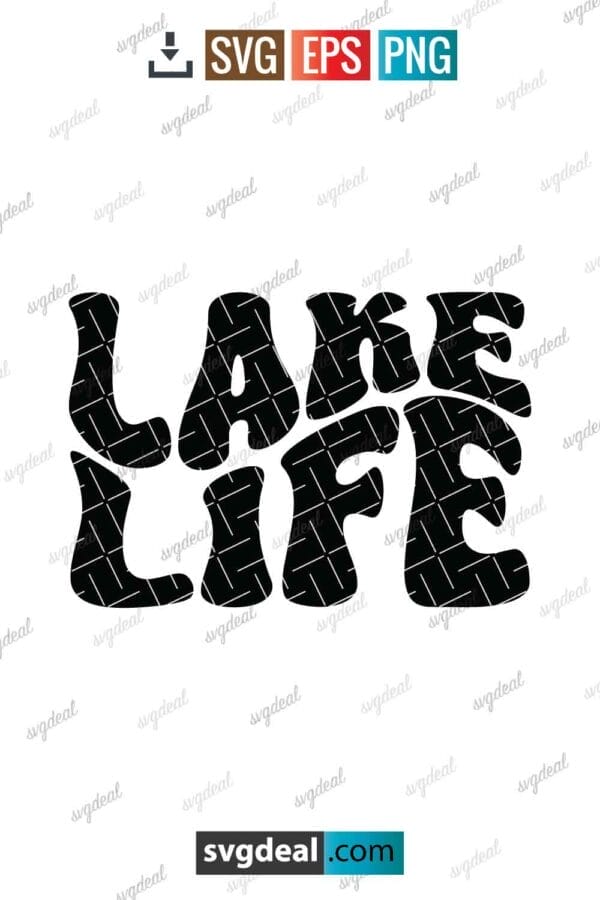 Lake Life Svg
