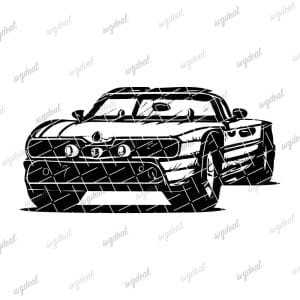 Muscle Car Svg