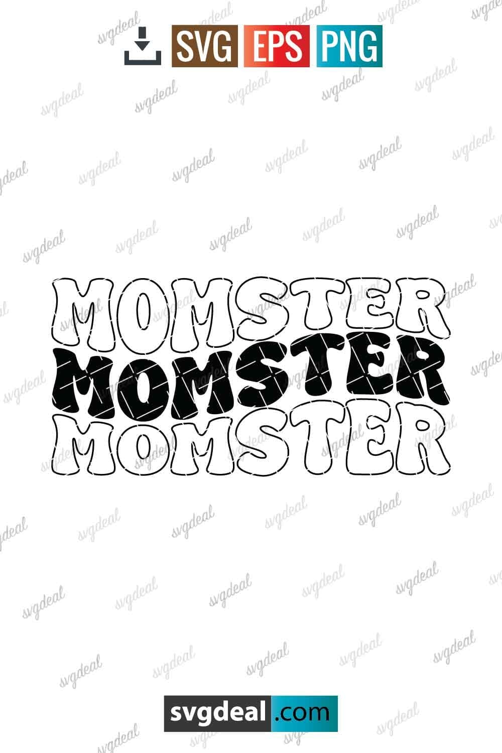 Momster Svg
