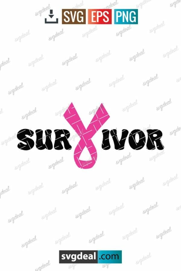 Survivor Breast Cancer Svg