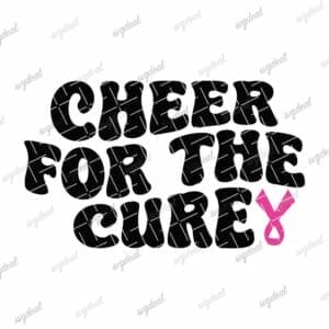 Cheer For The Cure Svg