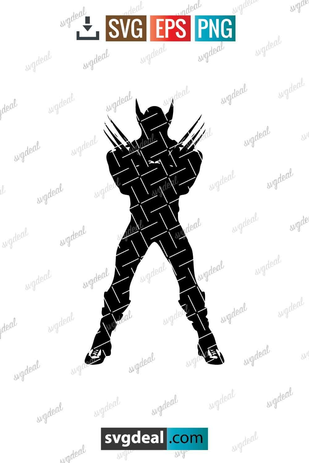 Free Wolverine Silhouette Svg
