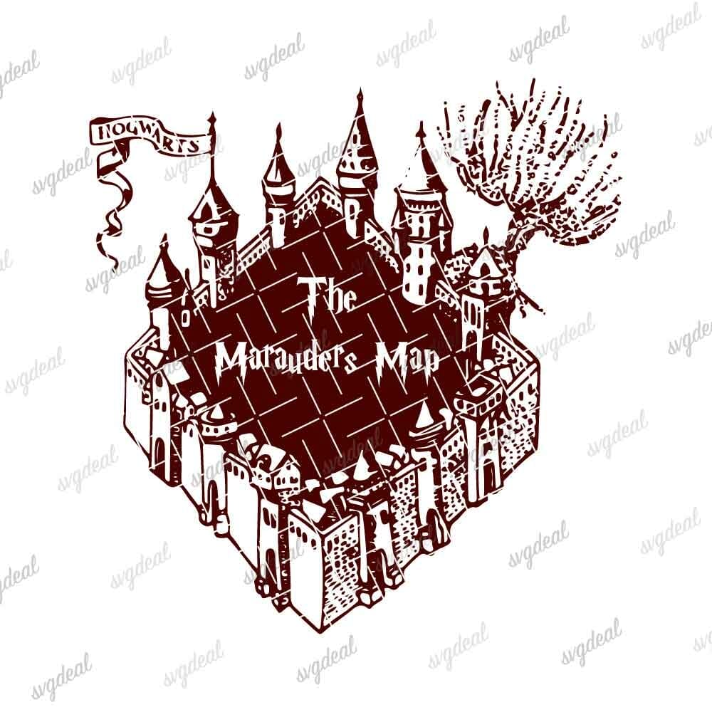 Marauders Map Svg