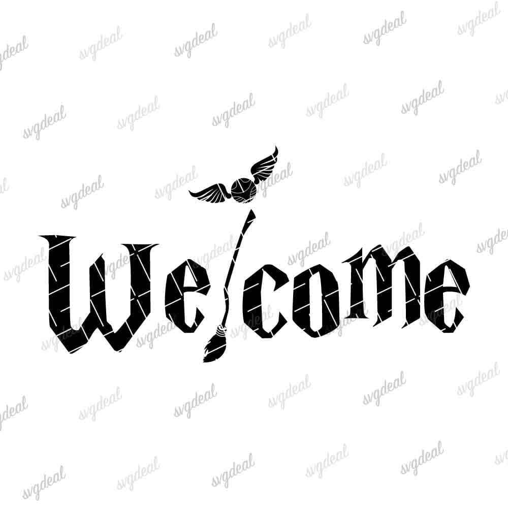 Harry Potter Welcome Svg