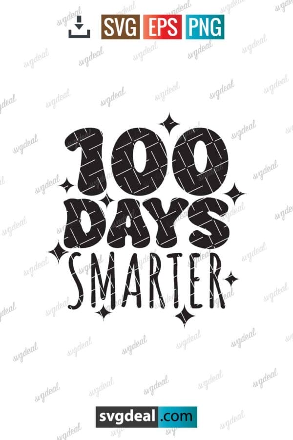 100th Day Svg