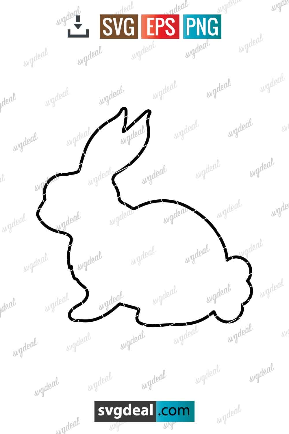 Bunny Outline SVG Free: Your Guide to Adorable Bunny Designs