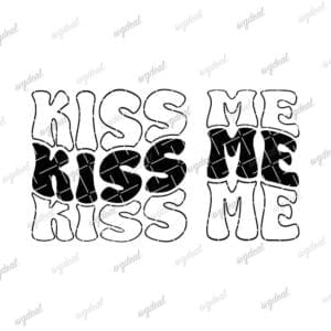 Kiss Me Svg