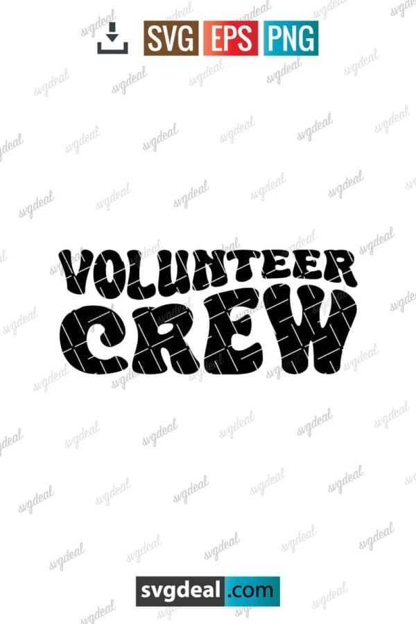 Volunteer Crew Svg