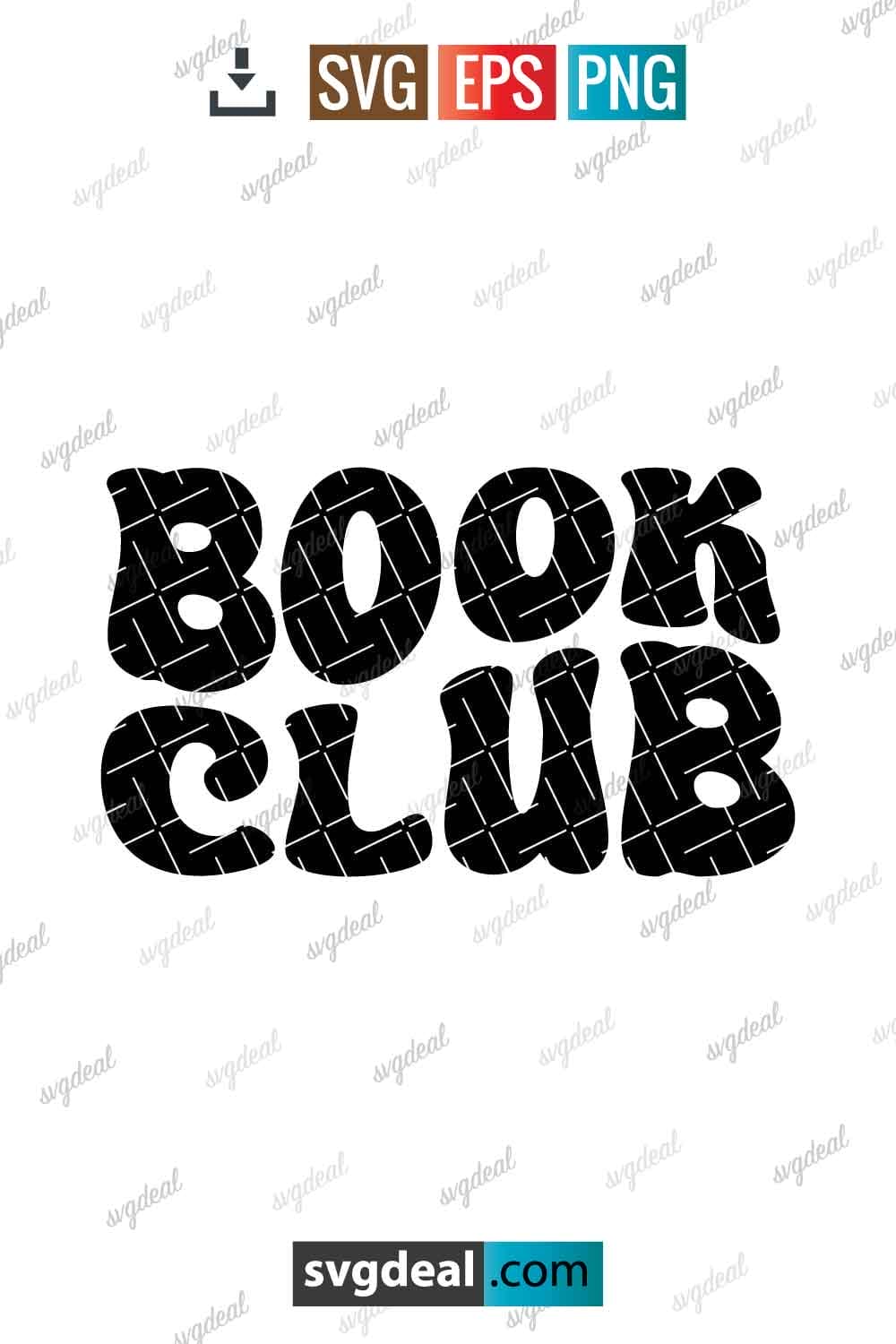 Free Book Club Svg - SVGDeal.com