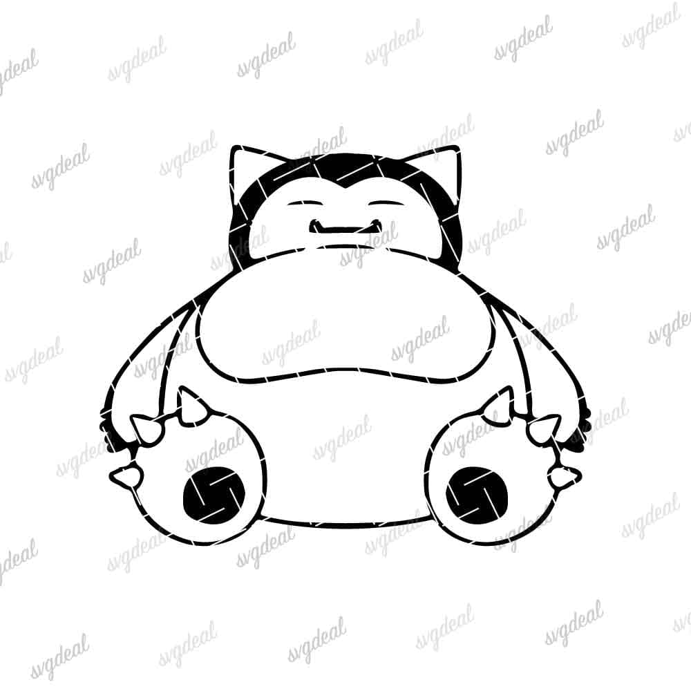 Snorlax Svg