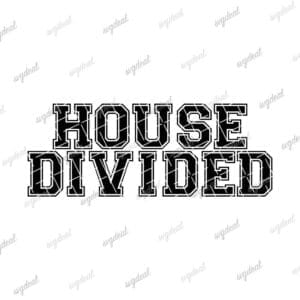 House Divided Svg