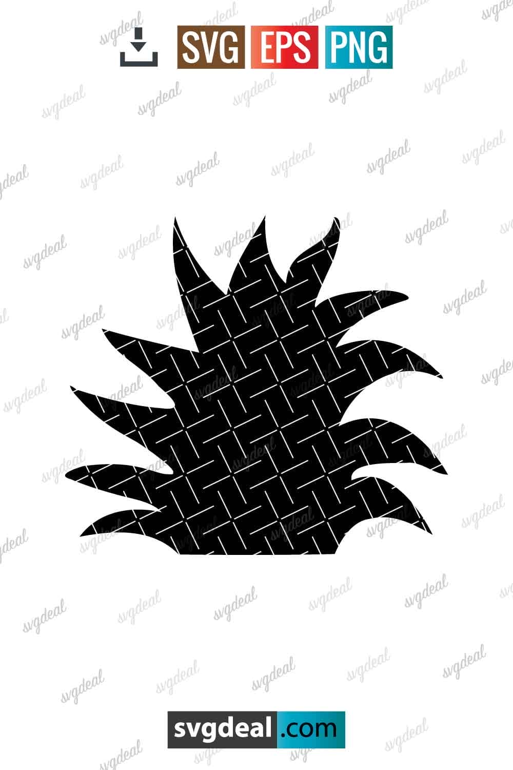 Free Pineapple Top Svg - SVGDeal.com