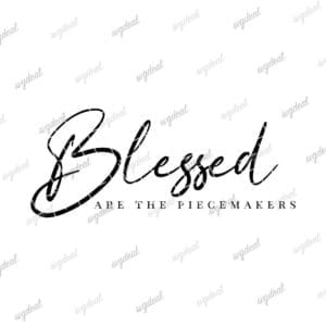 Blessed Are The Peacemakers Svg