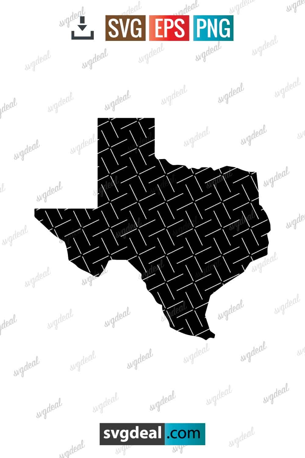 Free State Of Texas Svg - SVGDeal.com