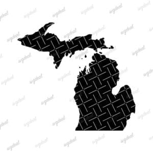 State Of Michigan Svg