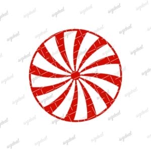 Peppermint Candy Svg