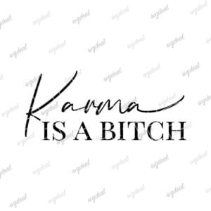 Karma Is A Bitch