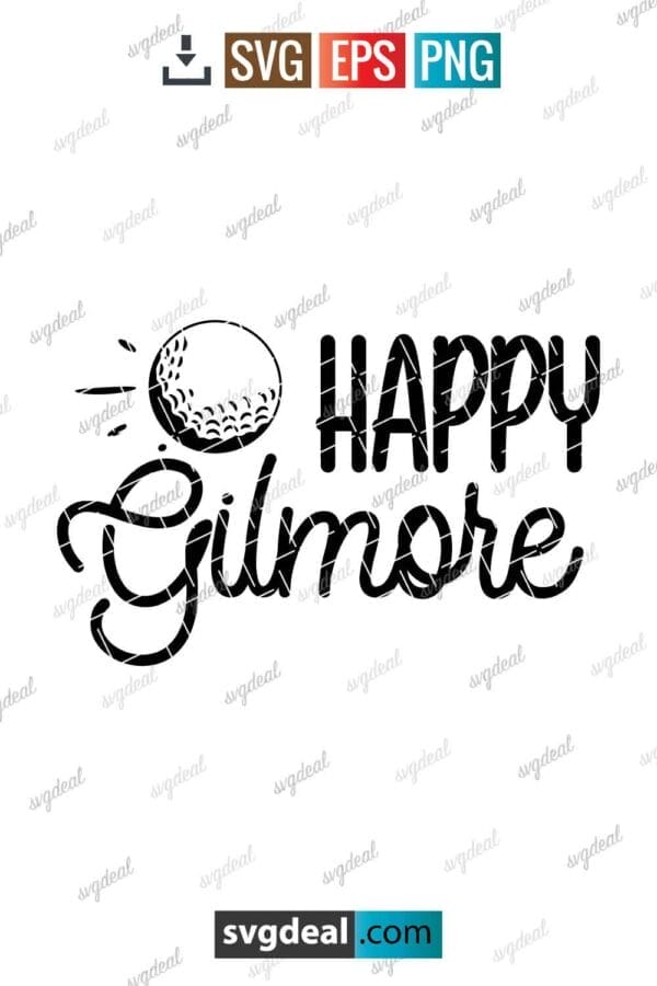 Happy Gilmore Svg