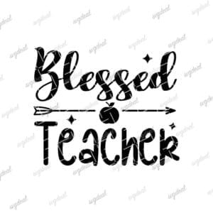 Blessed Teacher Svg