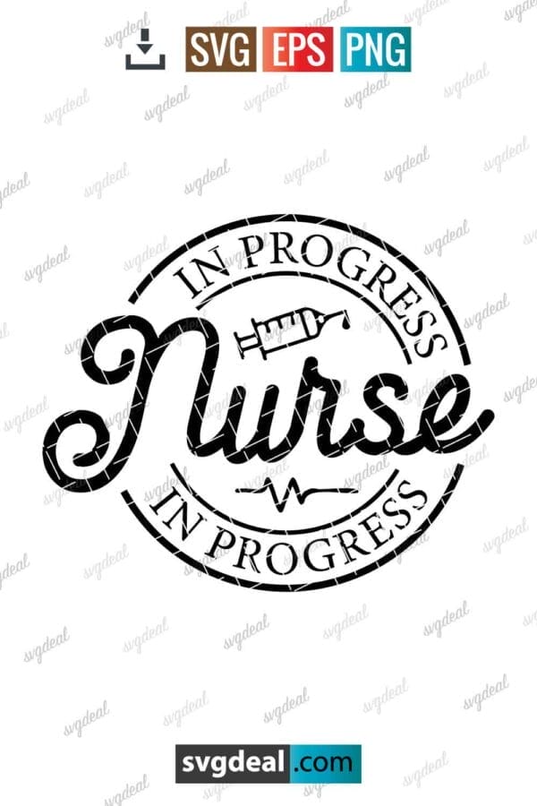 Nurse In Progress Svg