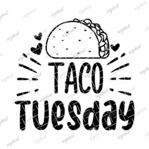 Taco Tuesday Svg