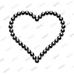 Heart Pearl Svg