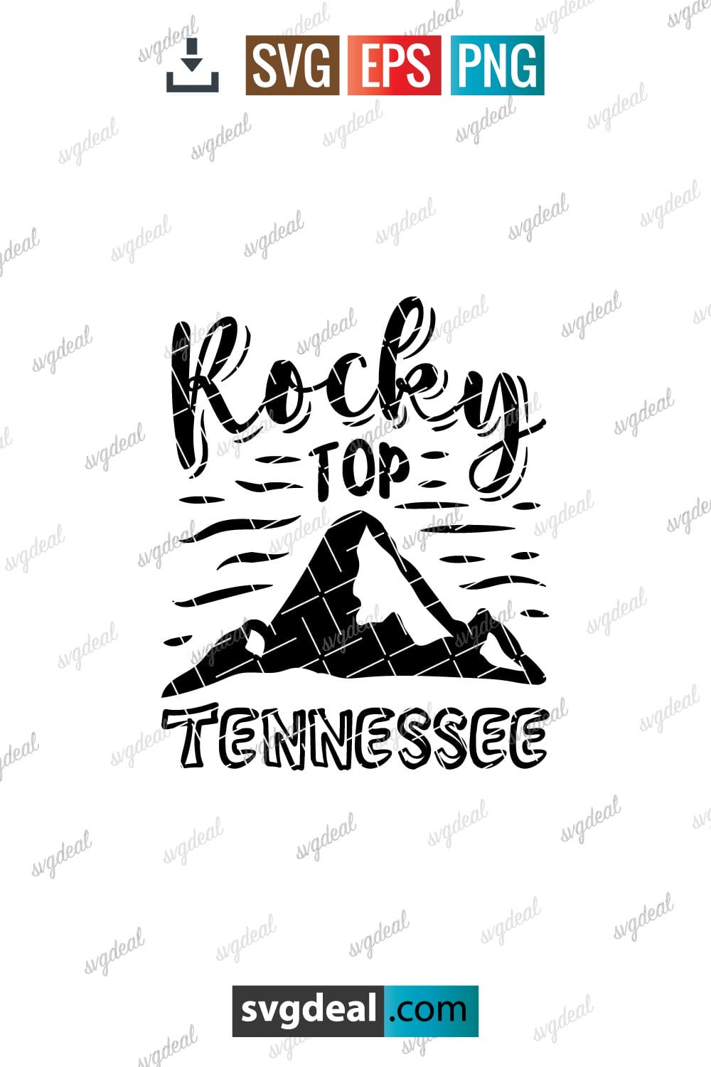 Free Rocky Top Tennessee Svg - SVGDeal.com