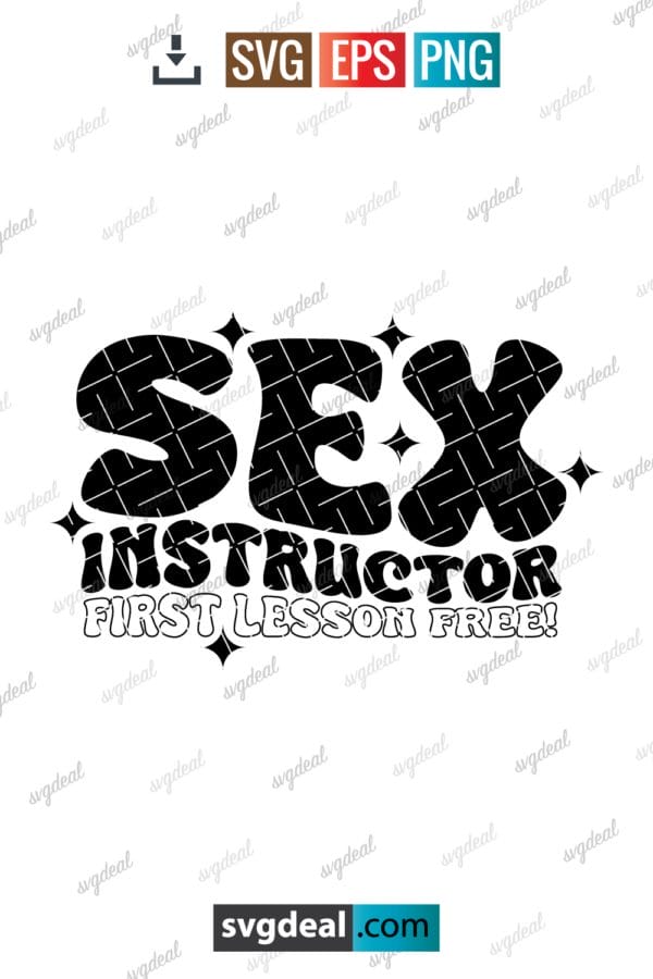 Sex Instructor Svg