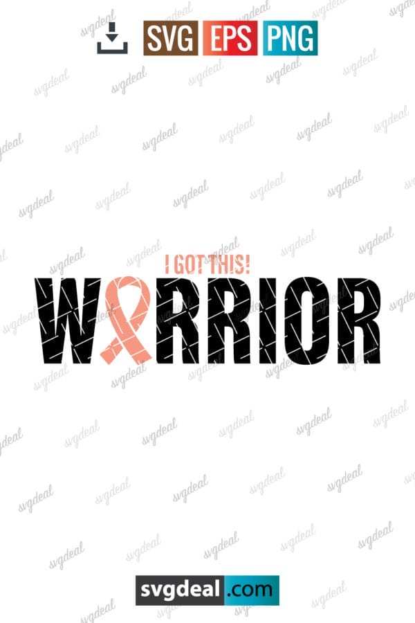 I Got This, Warrior Svg