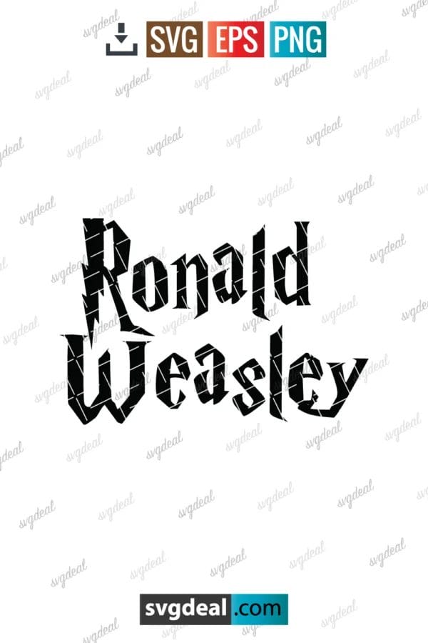 Ronald Weasley Svg